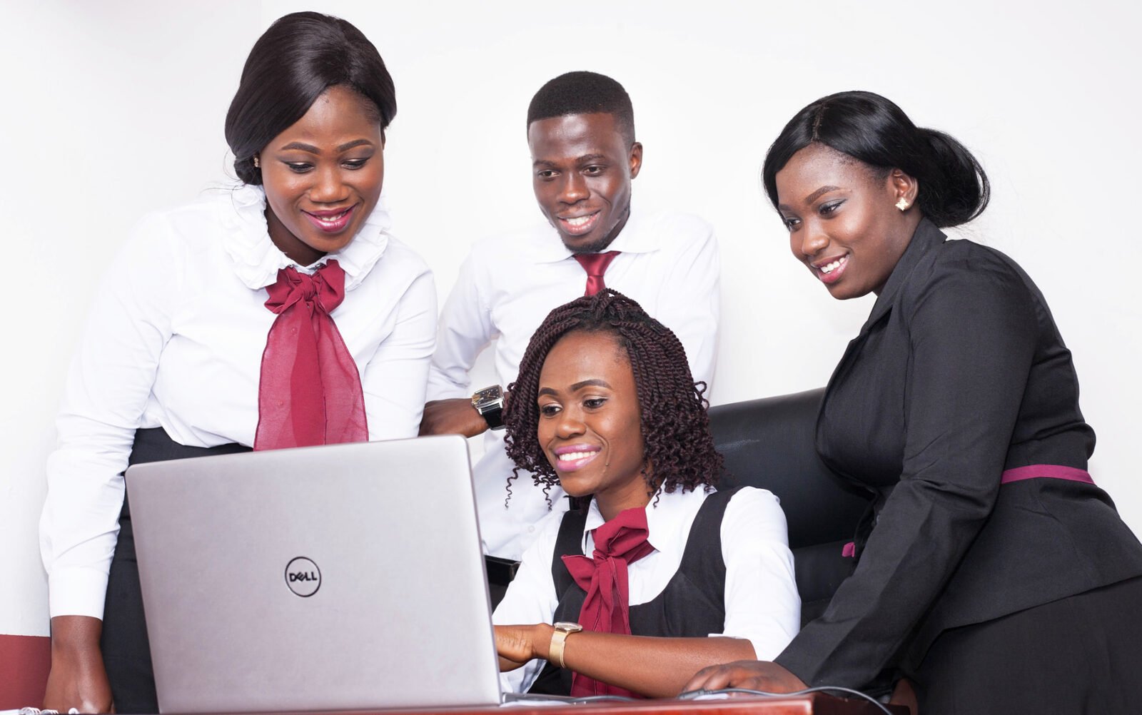 UNIK Resources consultants reviewing candidate profiles together